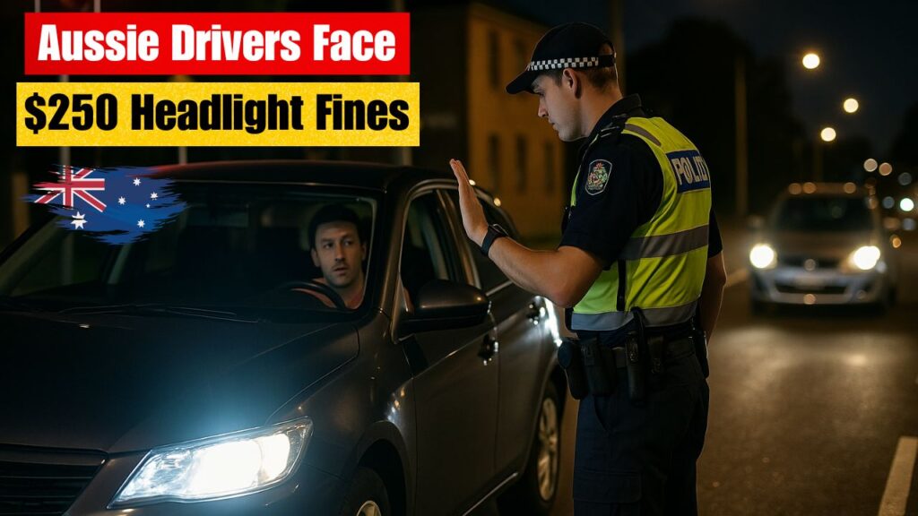 Aussie Drivers Face $250 Headlight