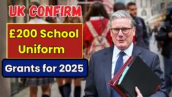 UK £200 School Uniform Grant 2025 – See If You Qualify for Free Cash!